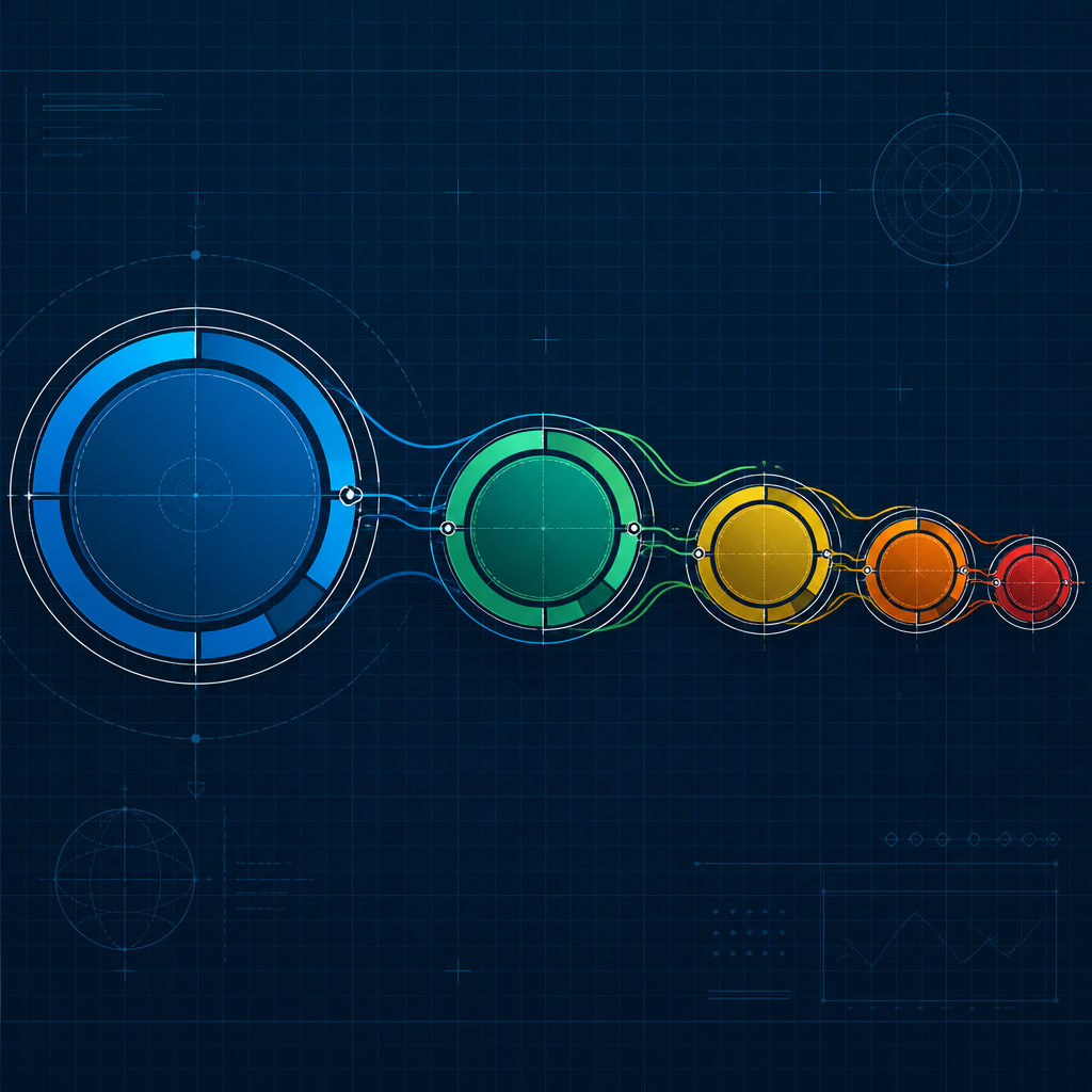 Diagramme conceptuel des cinq missions géotechniques G1 à G5