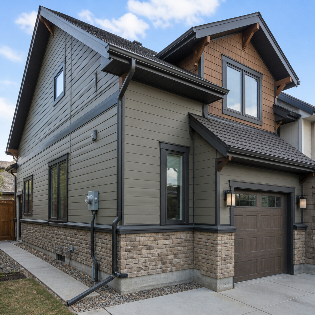 Modern Queensland home exterior for inspection assessment