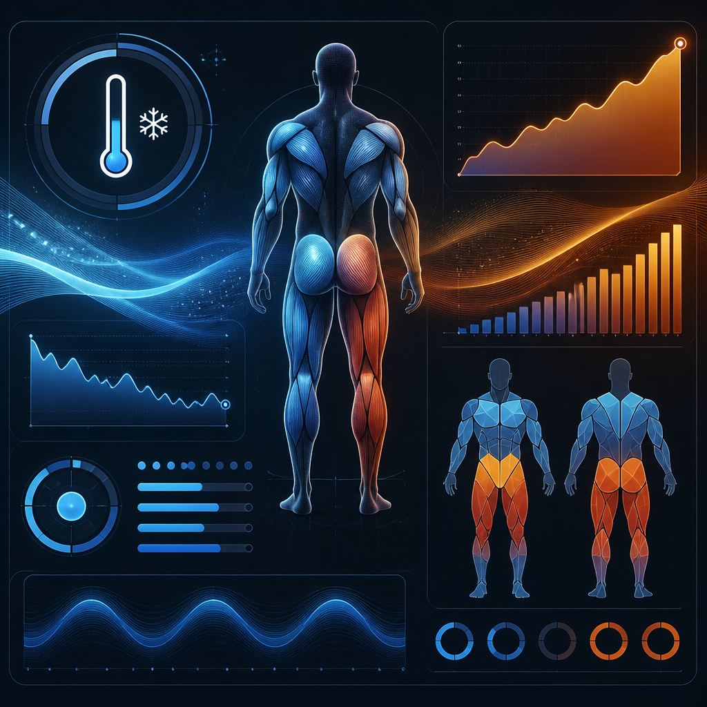 Visualização de dados sobre recuperação muscular e performance através de crioterapia