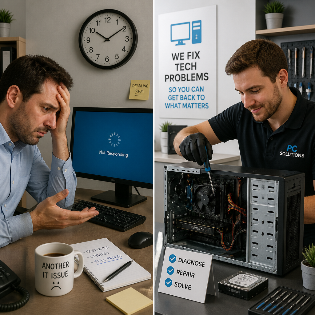 Sammenligning af fjernhjælp versus fysisk IT-support på stedet