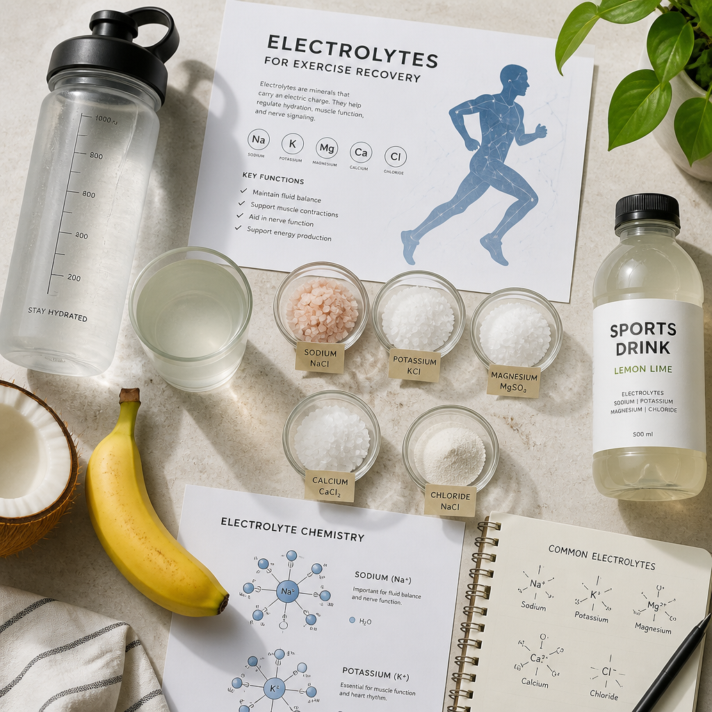 Electrolytes and hydration essentials for preventing exercise cramps