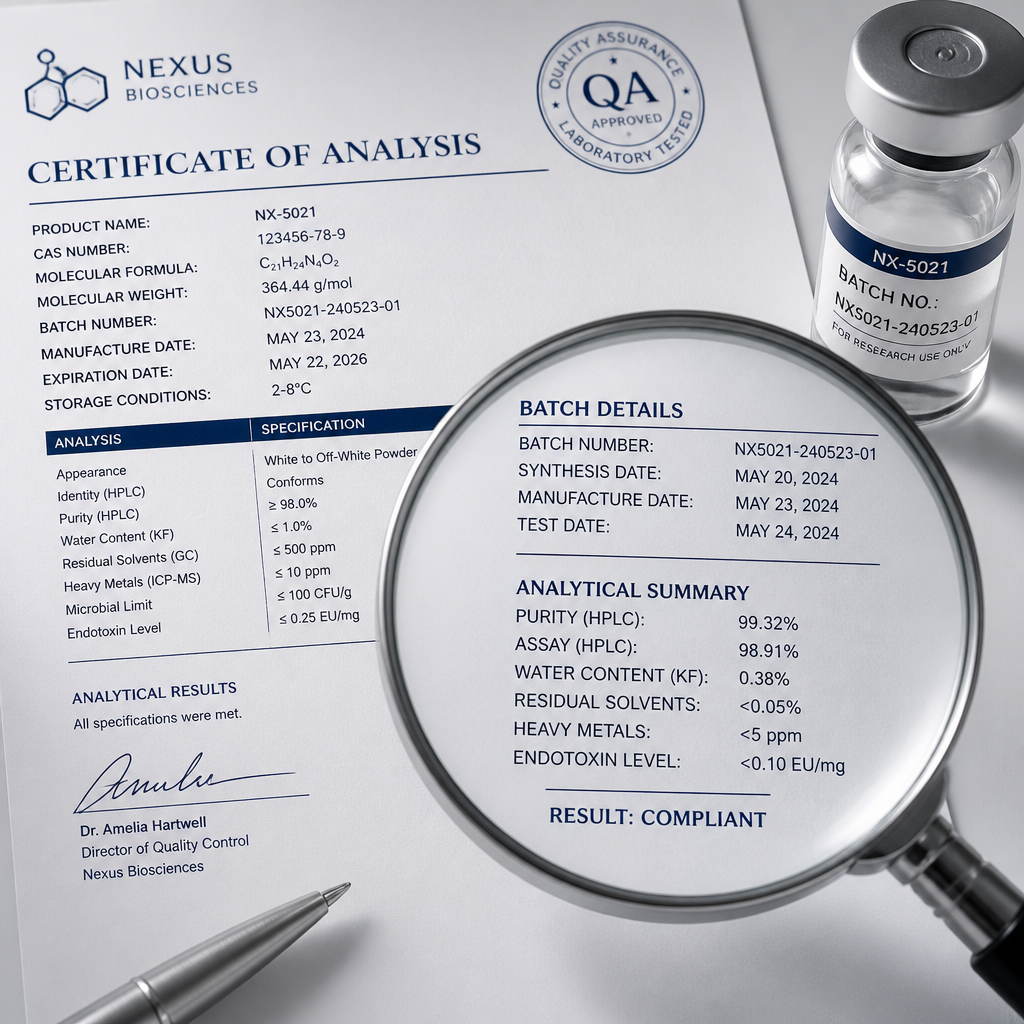 Peptide Batch Traceability: Why It's Non-Negotiable