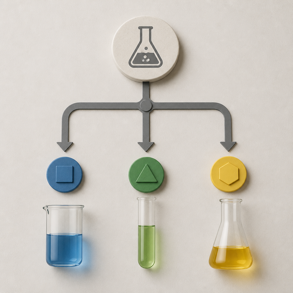 Visual decision pathway showing solvent selection criteria for peptide reconstitution protocols