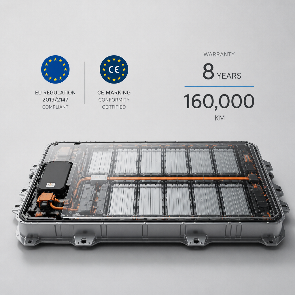 Garantía batería EV Europa: qué cubren realmente