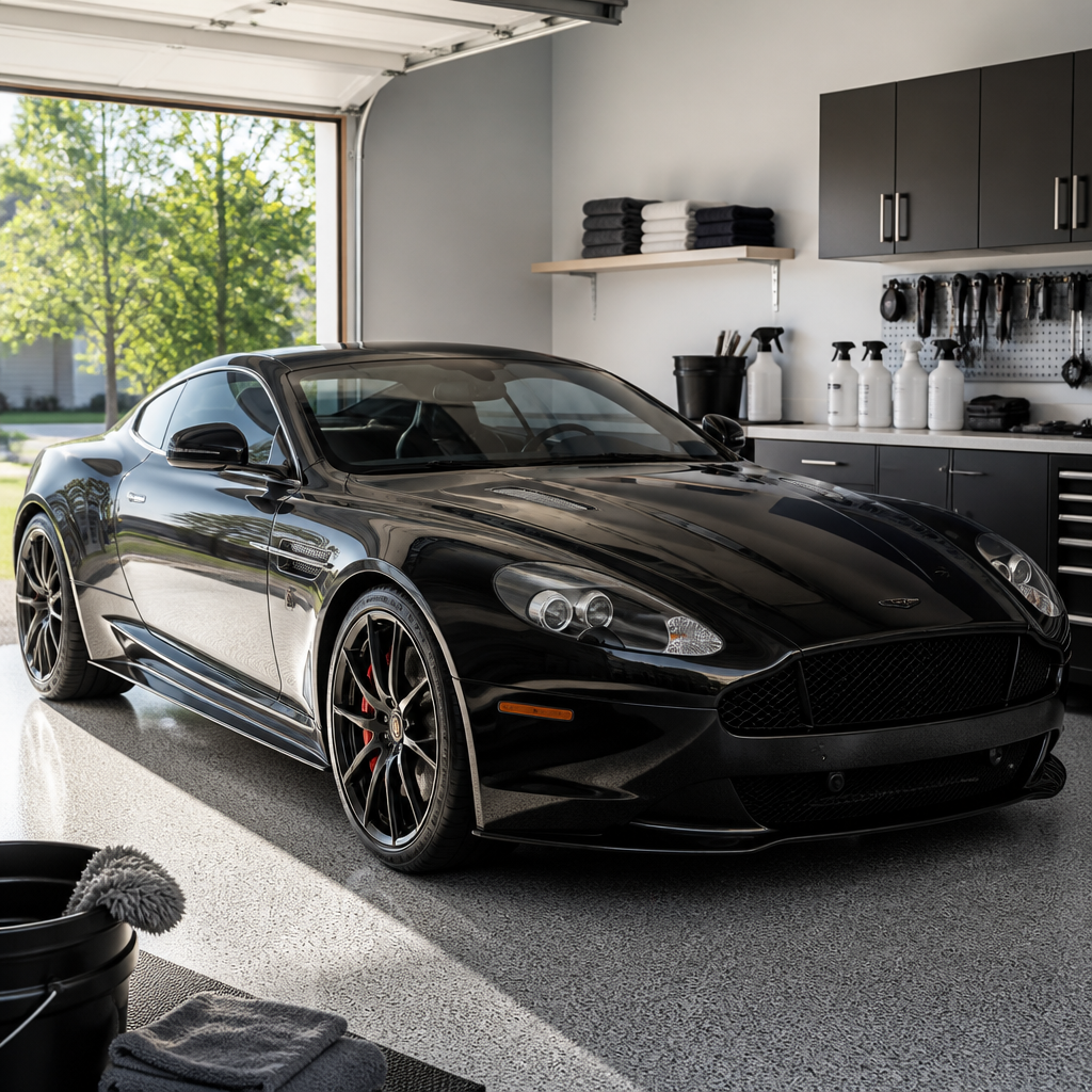 Garage-Kept Cars Still Need Detailing in Illinois