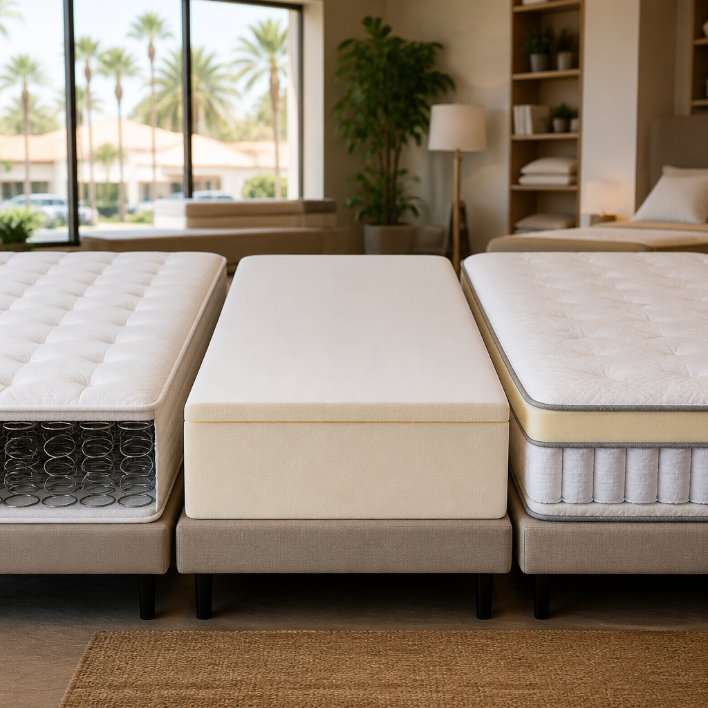 , Innerspring vs Foam vs Hybrid: Orange County Buyer’s Guide