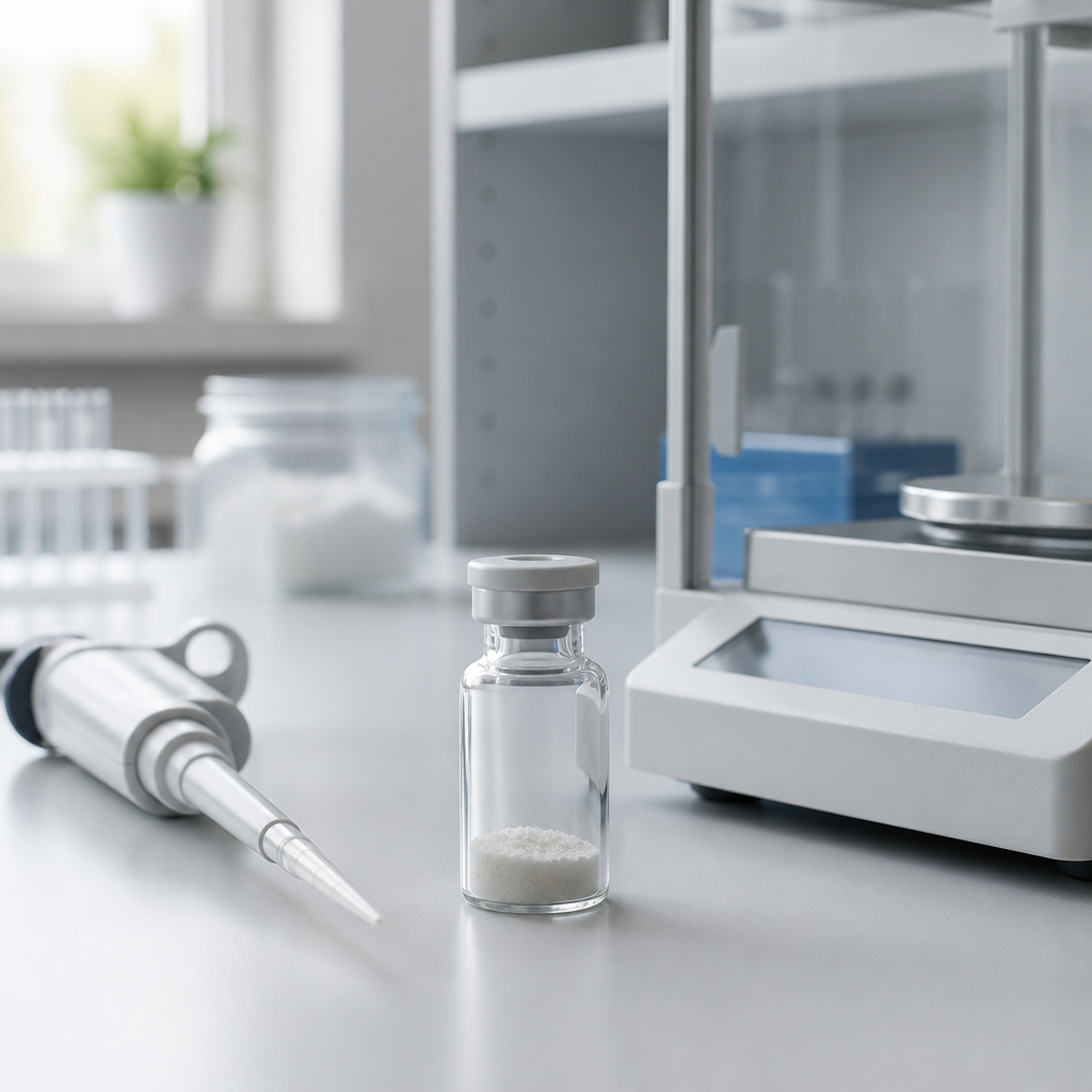 Retatrutide 60mg Vial Handling and Aliquoting for Labs