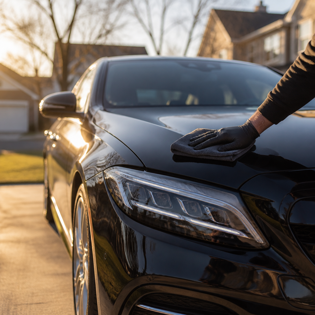 Black Car Detailing Illinois: Keep Dark Paint Defect-Free