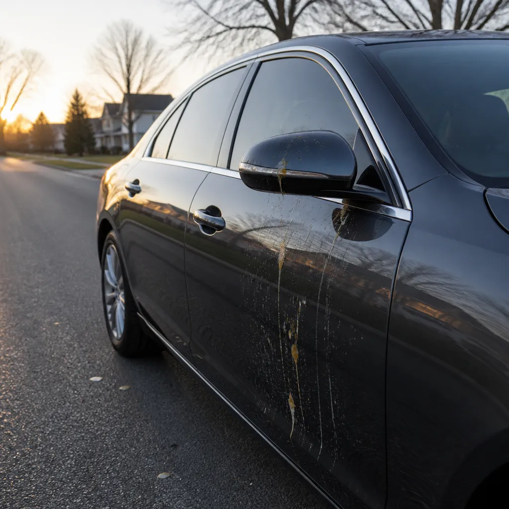 Halloween Car Paint Damage in Illinois: Egg and Wax Removal